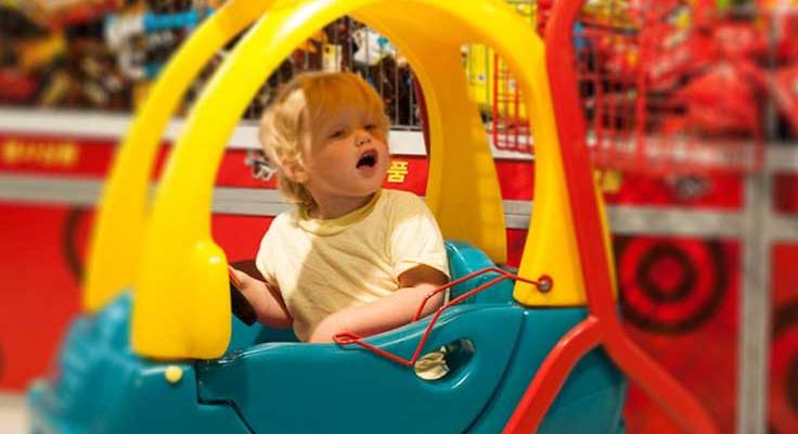 Caddy-Voiturette avec klaxon